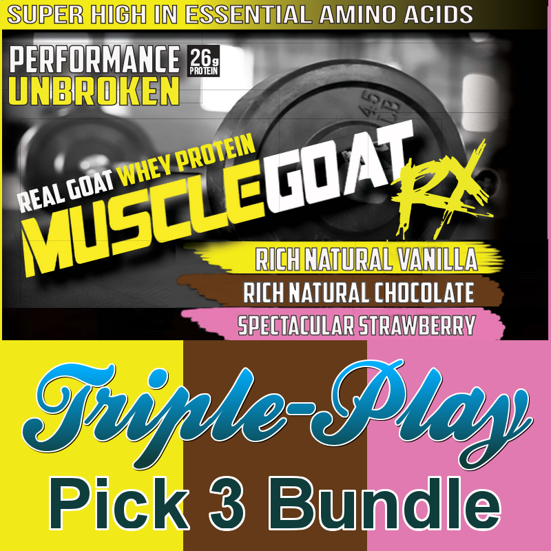 Mix & Match Triple-Play BUNDLE (3 lbs) - Pick 3 Flavors:  Save 25% + 55% off Shipping