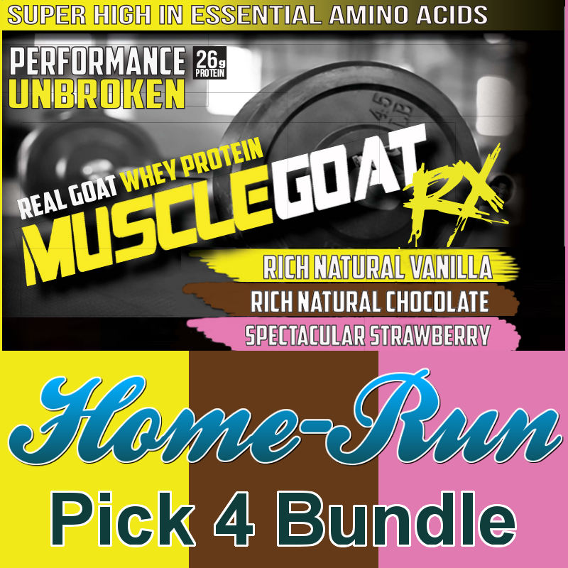 Mix & Match Home-Run BUNDLE (4 lbs) - Pick 4 Flavors:  Save 30% + 64% off Shipping